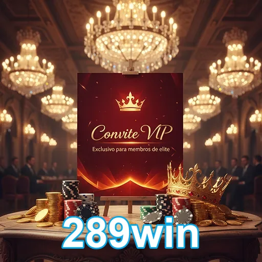 Imagem relacionada ao 289win, plataforma de apostas e cassino online, destacando a exclusividade VIP.